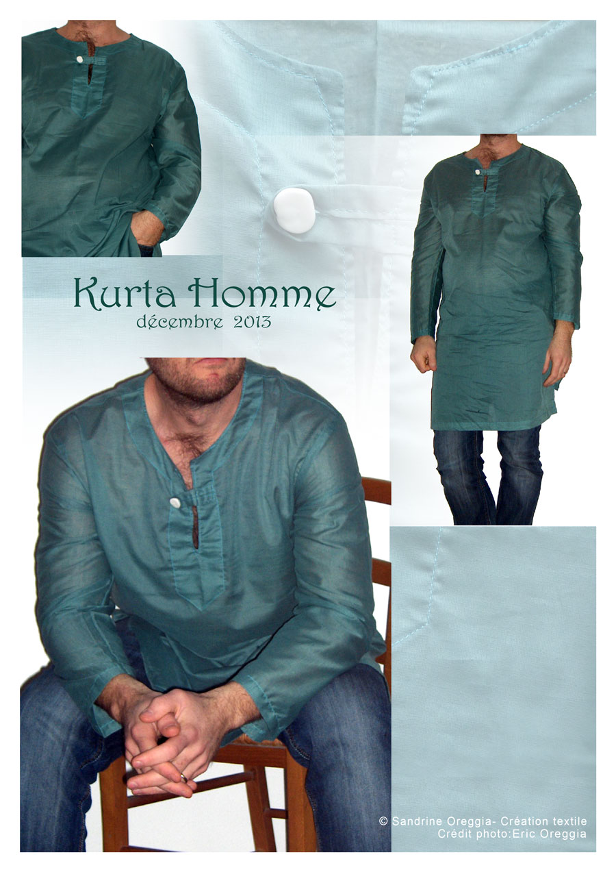 kurta homme